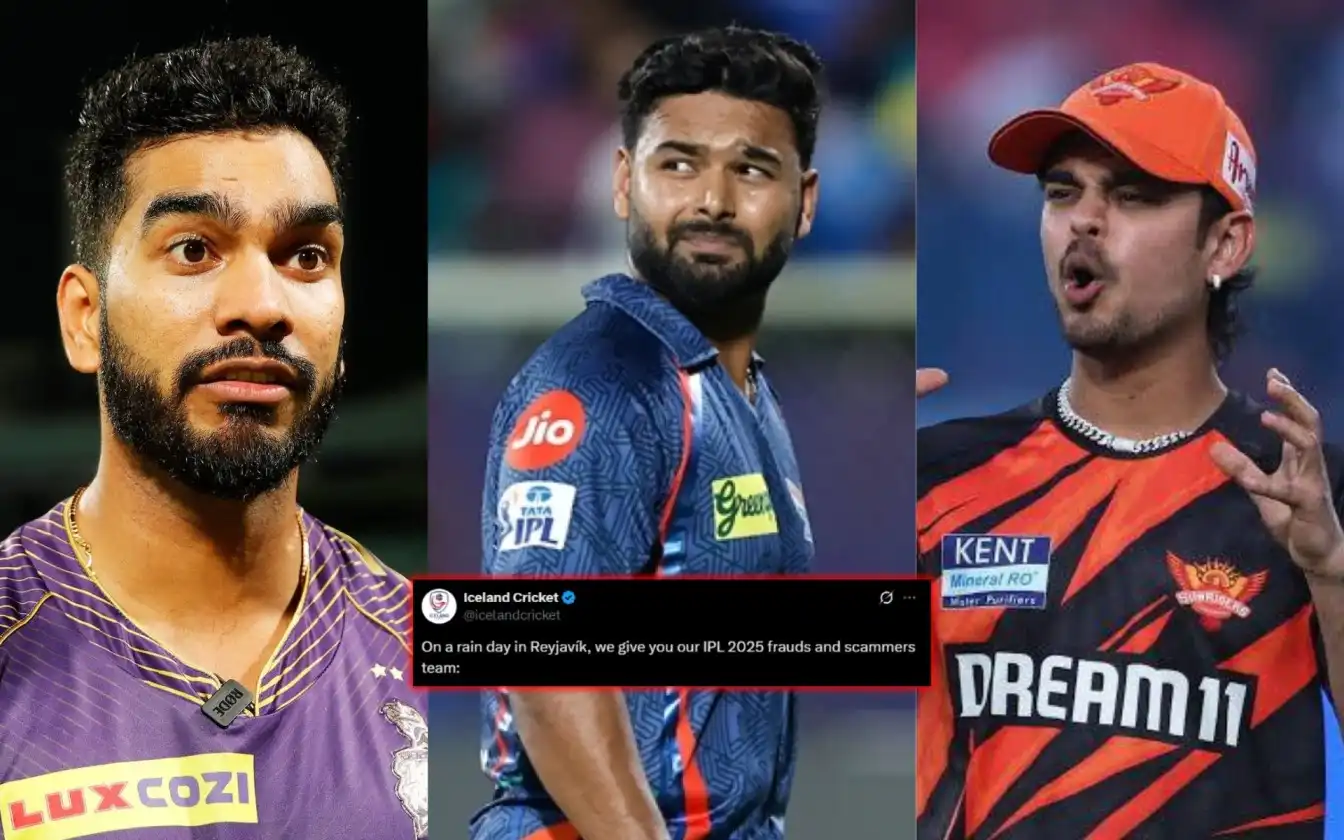 Iceland Cricket Takes Massive Dig At IPL; Pant Captain In 'Fraud And Scammers XI'